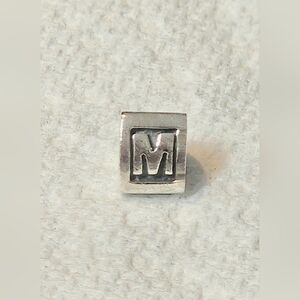 Pandora Letter M Initial Charm